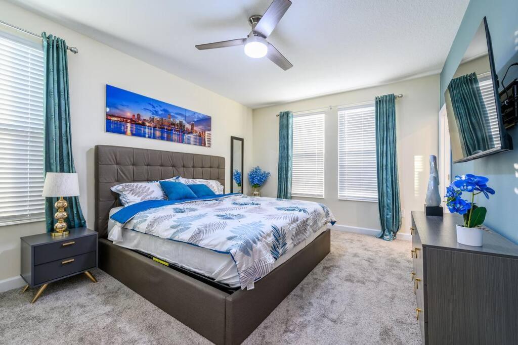 Close To Disney & Other Theme Parks,Private Heated Poolspa, Bbq & Game Rm Kissimmee Exterior photo
