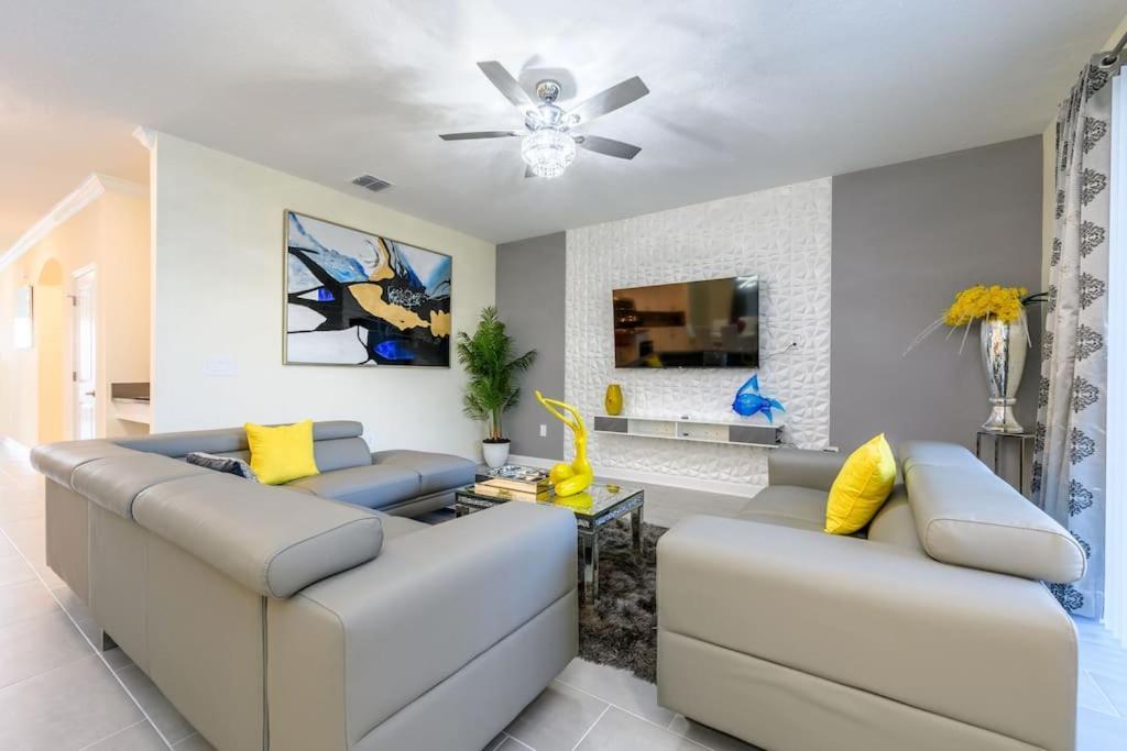 Close To Disney & Other Theme Parks,Private Heated Poolspa, Bbq & Game Rm Kissimmee Exterior photo