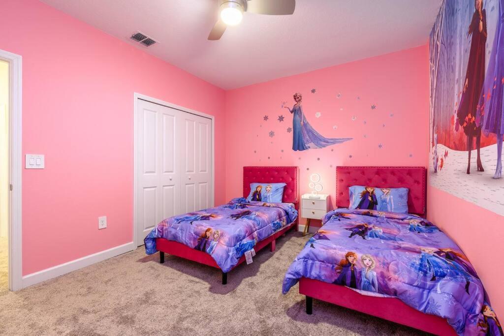 Close To Disney & Other Theme Parks,Private Heated Poolspa, Bbq & Game Rm Kissimmee Exterior photo