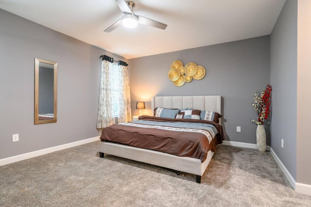 Close To Disney & Other Theme Parks,Private Heated Poolspa, Bbq & Game Rm Kissimmee Exterior photo