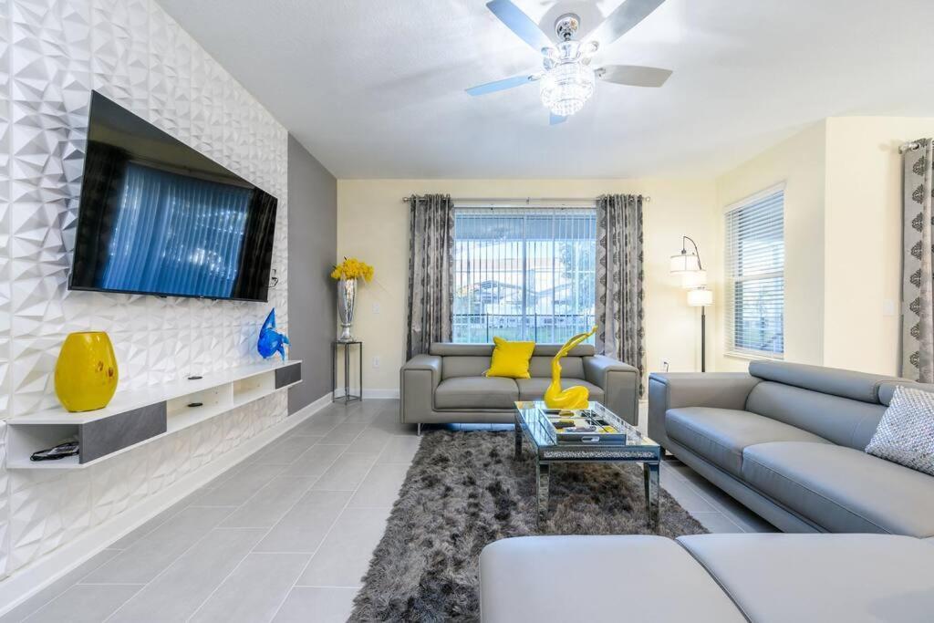 Close To Disney & Other Theme Parks,Private Heated Poolspa, Bbq & Game Rm Kissimmee Exterior photo