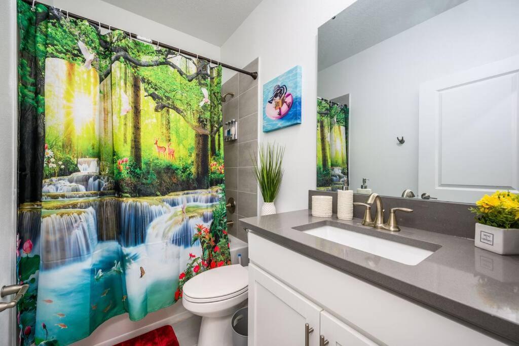 Close To Disney & Other Theme Parks,Private Heated Poolspa, Bbq & Game Rm Kissimmee Exterior photo